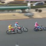 川口オートレース 2022 22,3 ＧⅠ開設７０周年記念グランプリ優勝戦 ゴール付近