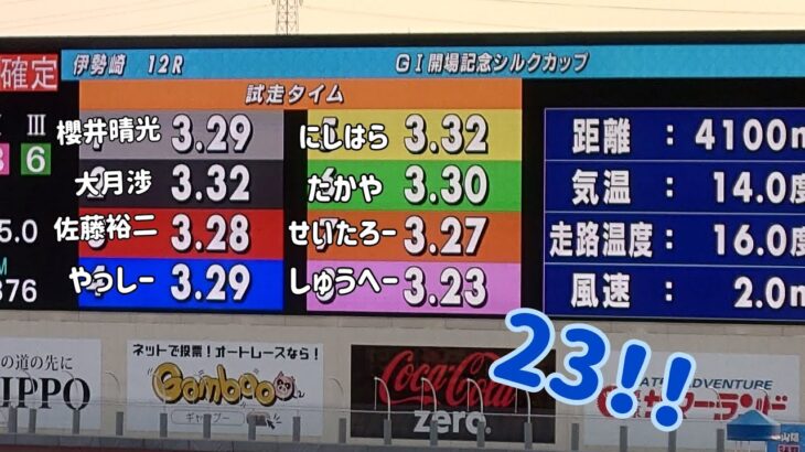 【伊勢崎オートレース】シルクカップ優勝戦　青山周平 早川清太郎 2022.1.9
